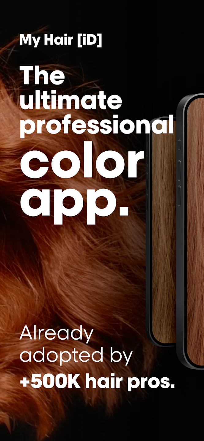 My Hair iD colour result compared side by side