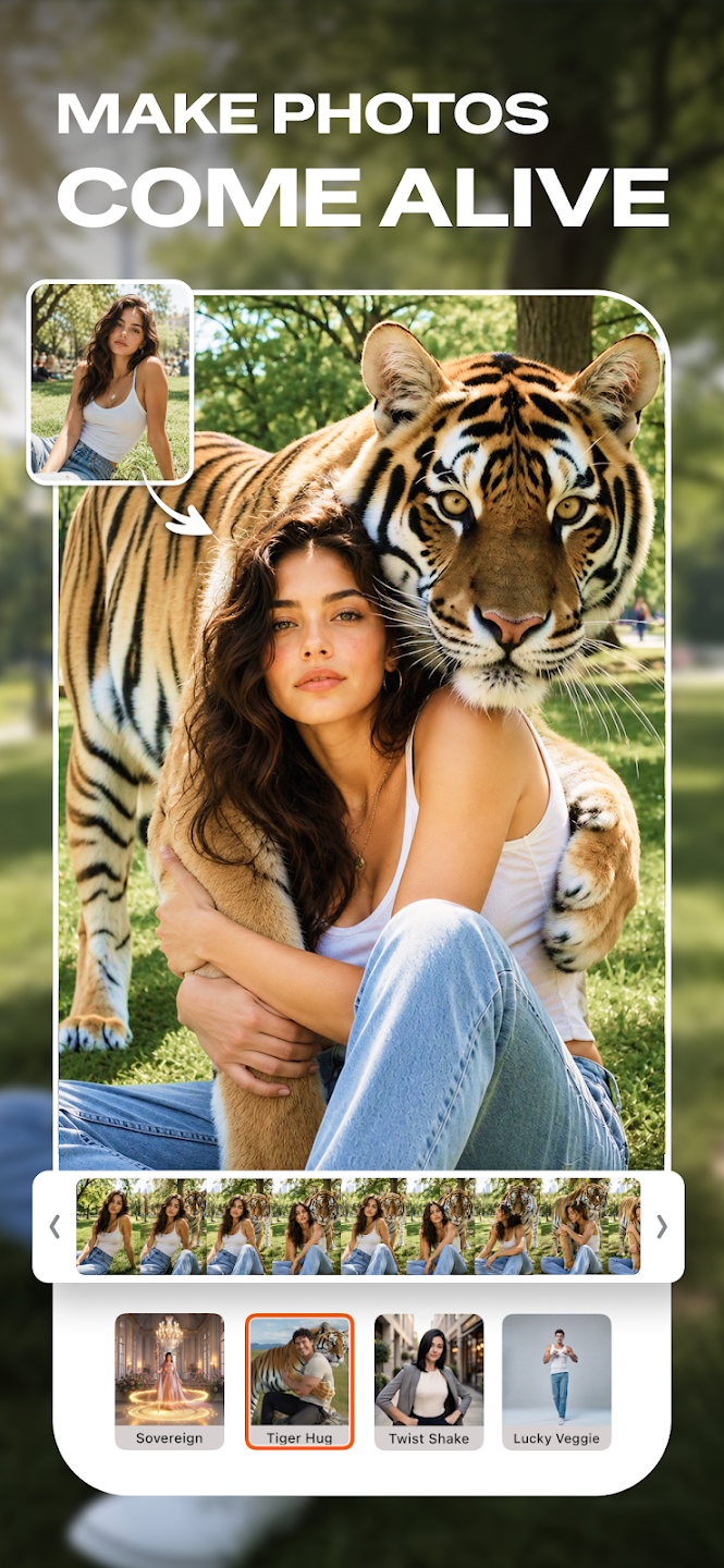 PhotoDirector portrait retouching tools